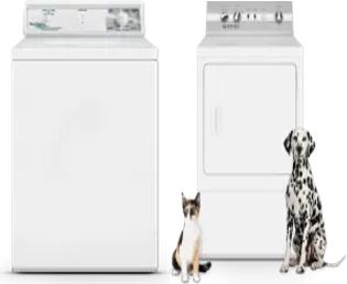 Side by Side Washer & Dryer Set